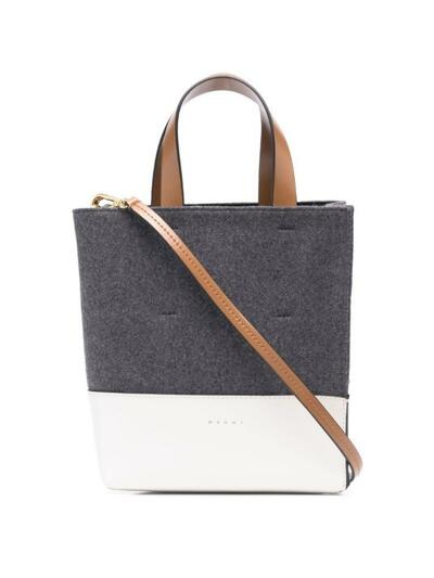 [마르니] 22FW 로고 컬러블록 토트백 SHMP0039Q0 P5070 ZO281