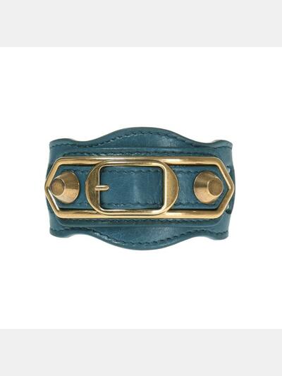 [발렌시아가] 11주년 자이언트 버클 금장 팔찌 390642 D94IM 4135