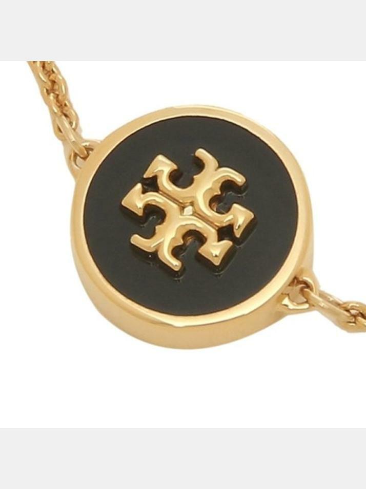 [토리버치] 24FW 키라 에나멜 체인 브레이슬릿 블랙 90284 720