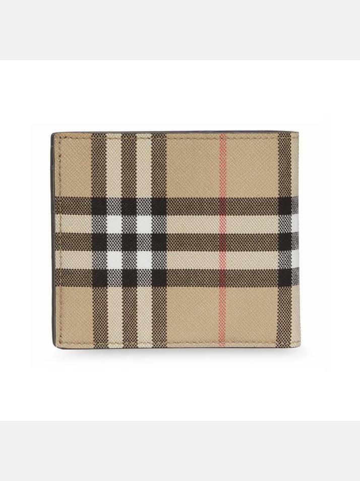 [버버리] 24SS 빈티지 체크 반지갑 아카이브베이지 8049596