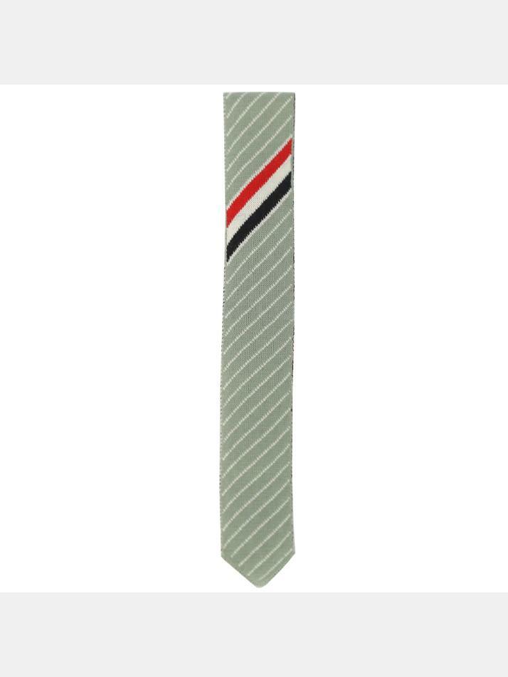 [톰브라운] 24SS 초크 스트라이프 니트넥타이 MNL049K Y1014 350