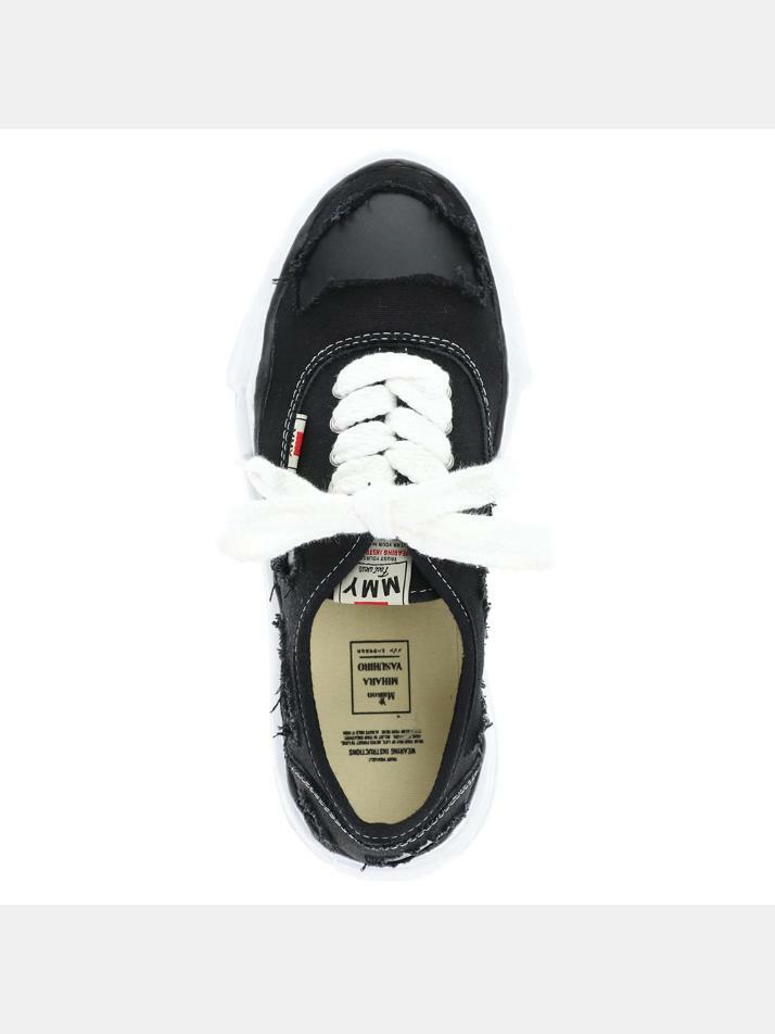 [메종 미하라 야스히로] 23FW 베이커 솔 브로큰 스니커즈 A08FW727 BLACK
