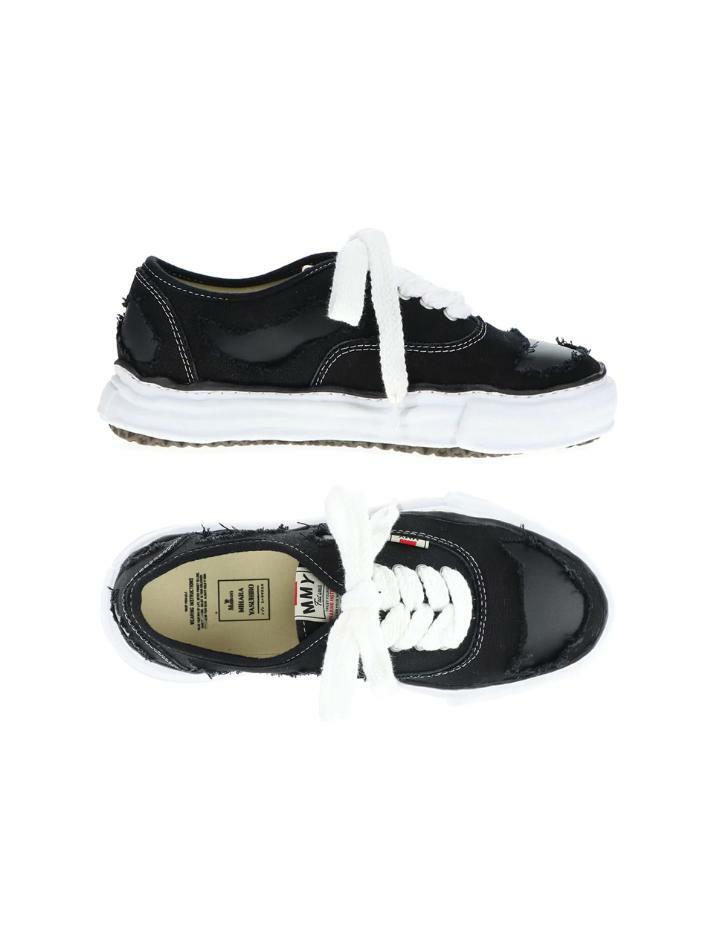 [메종 미하라 야스히로] 23FW 베이커 솔 브로큰 스니커즈 A08FW727 BLACK