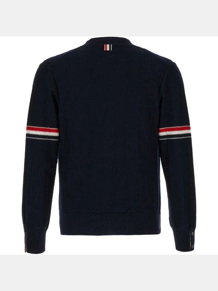 [톰브라운] 24SS 릴렉스핏 브이넥 가디건 MKC519A Y1002 415