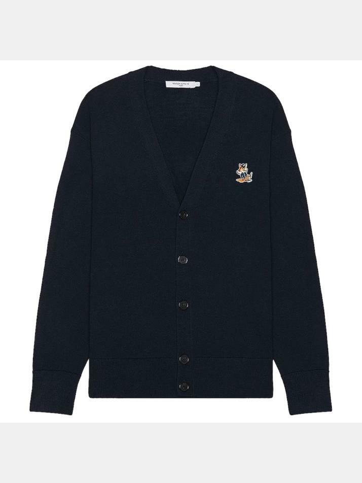 [메종 키츠네] 23SS 드레스드 폭스 울 가디건 KM00504KT1036 P480