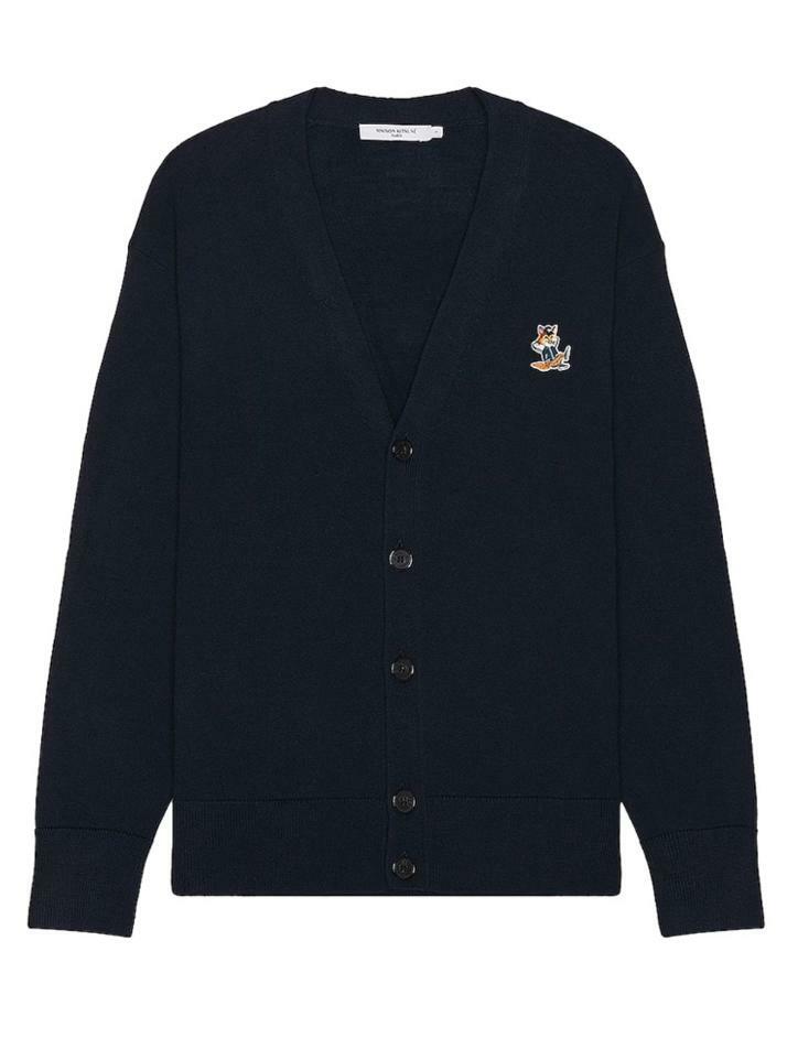 [메종 키츠네] 23SS 드레스드 폭스 울 가디건 KM00504KT1036 P480