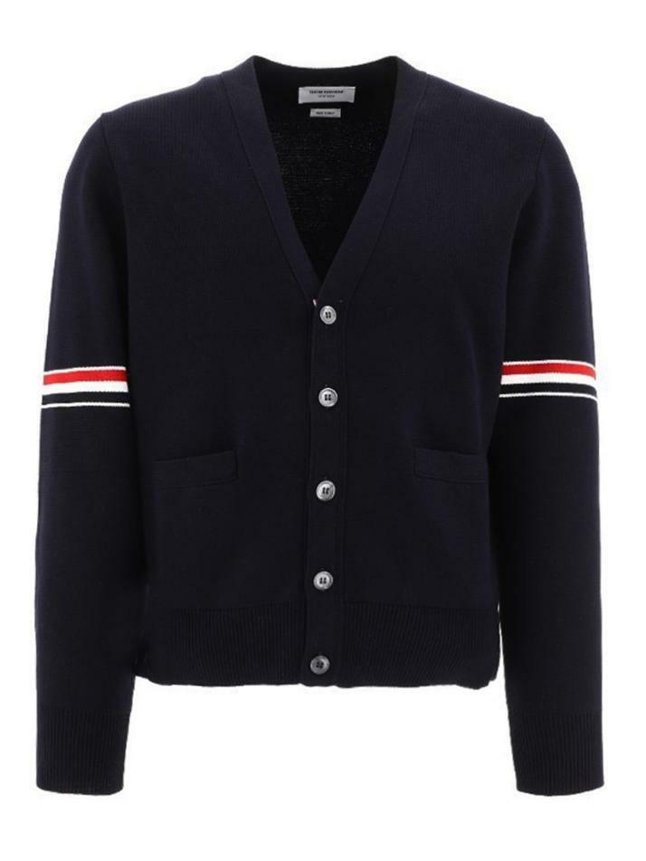 [톰브라운] 23FW 밀라노 스티치 삼선 가디건 MKC310A Y3007 415