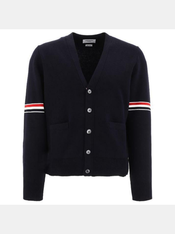 [톰브라운] 23FW 밀라노 스티치 삼선 가디건 MKC310A Y3007 415