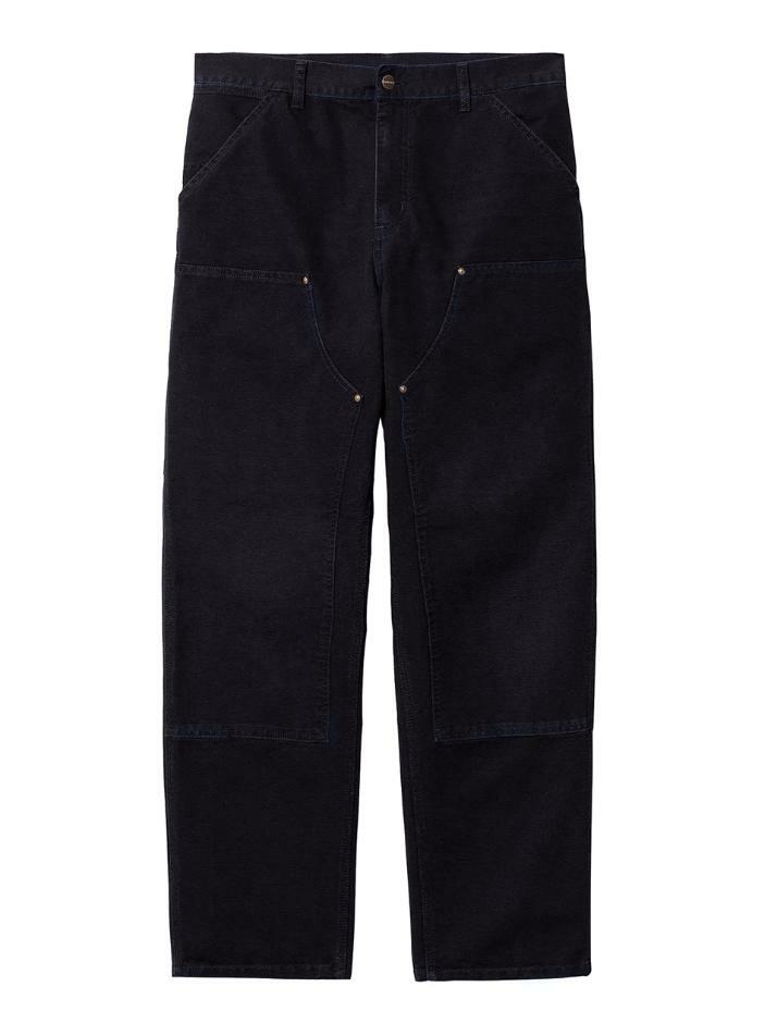 [칼하트] 24SS 로고 더블 니 스트레이트팬츠 데님 I031501 893K