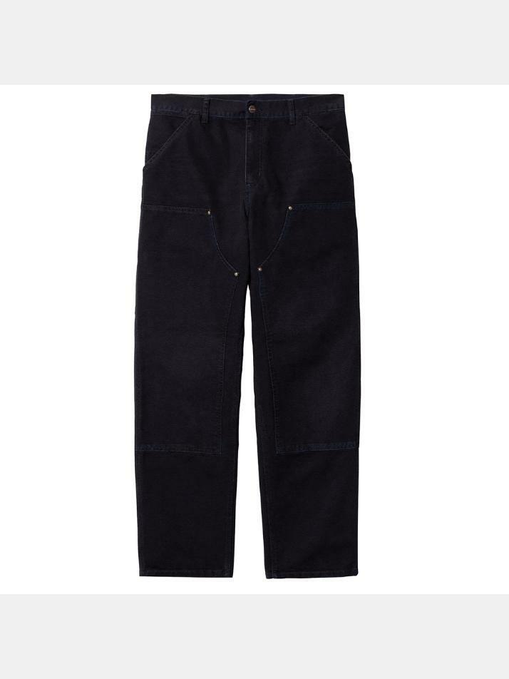[칼하트] 24SS 로고 더블 니 스트레이트팬츠 데님 I031501 893K