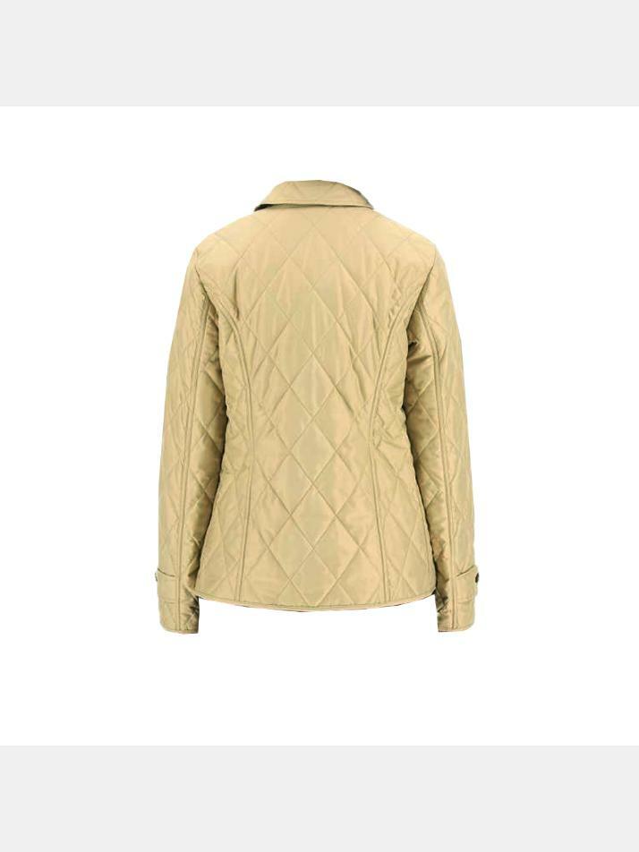 [버버리] 23SS 페르넬리 다이아몬드 퀼팅 자켓 베이지 8023321