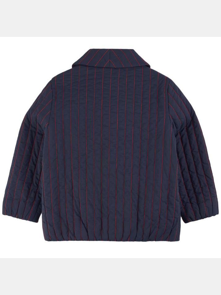 [버버리] 22FW 키즈 여성 로고패치 자켓 미드나잇 8053728