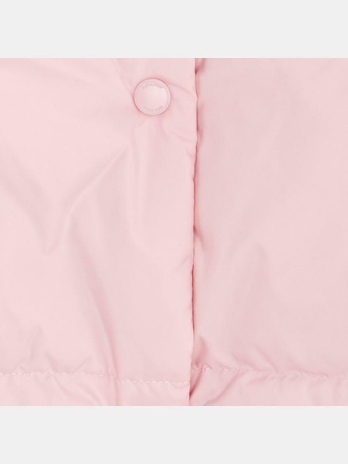 [버버리] 23FW 키즈 여성 로고 퀄팅 패딩 라이트핑크 8069477