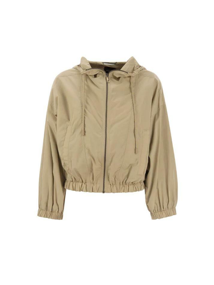 [막스마라] 23FW MAIELLA 후드 숏 자켓 베이지 2350260439 003