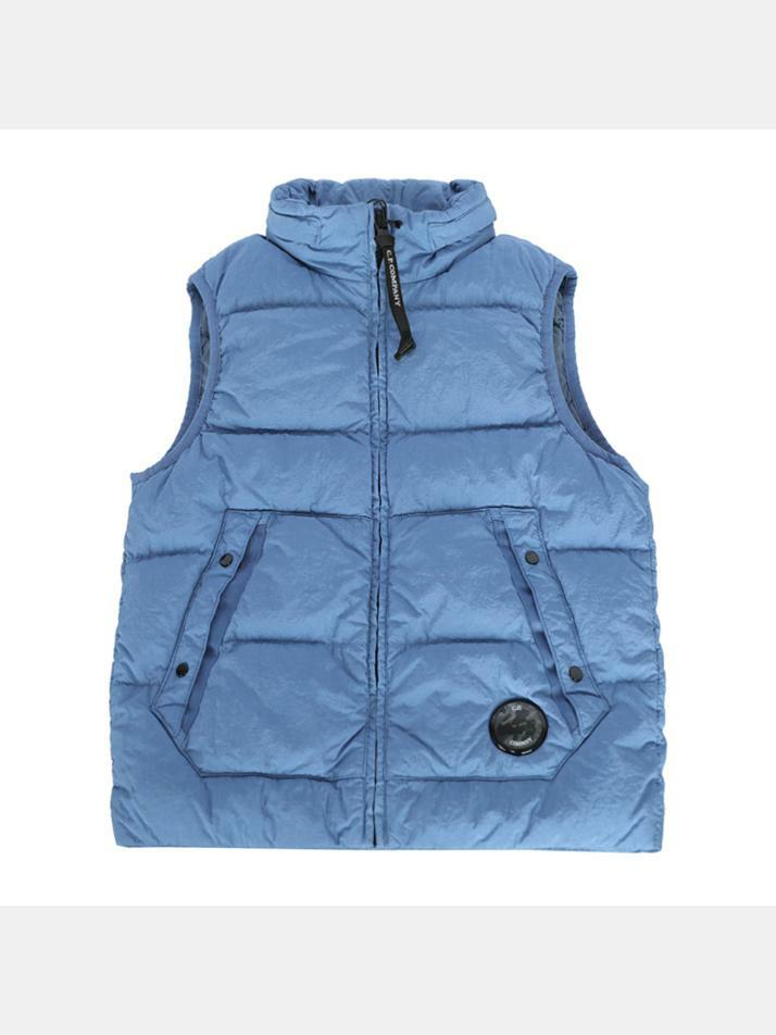 [CP 컴퍼니] 23FW 키즈 여성 패딩 조끼 15CKOW014C 005709G 818