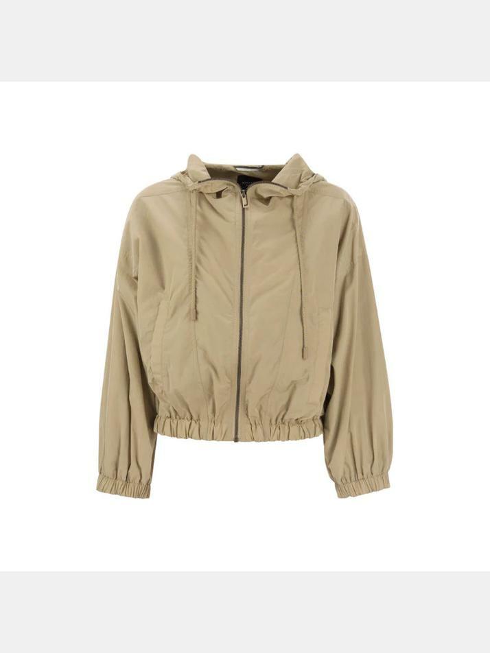 [막스마라] 23FW MAIELLA 후드 숏 자켓 베이지 2350260439 003