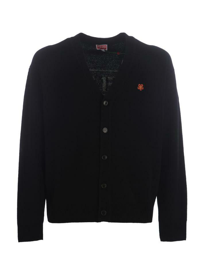 [겐조] 22FW 보크 플라워 자수 브이넥 가디건 5CA343 3LC 99