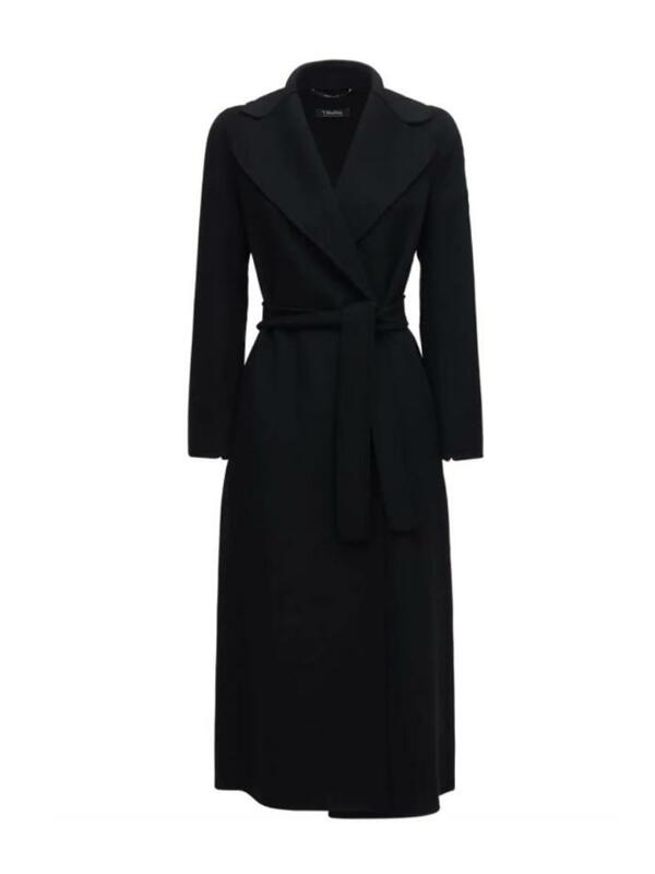 [막스마라] 23FW 폴도 POLDO 롱 울 코트 블랙 2390161033 013