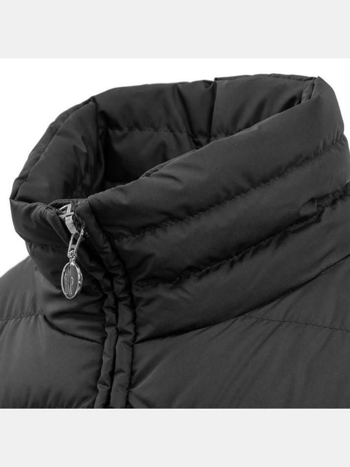 [몽클레어] 24SS ABDEROS 로고패치 패딩 블랙 1A000 37 54A81 999