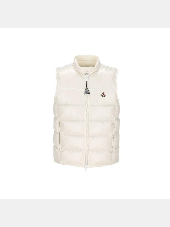 [몽클레어] 24SS ALCIBIA 로고 패치 패딩조끼 1A000 66 597EU 034