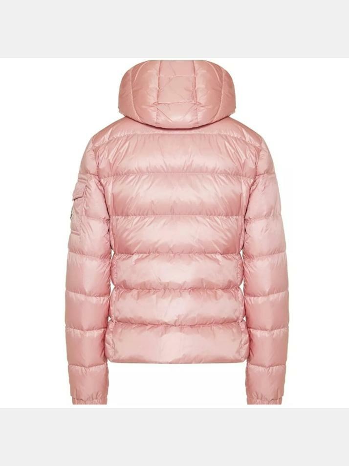 [몽클레어] 24SS 글레스 로고 패치 후드 패딩 1A000 64 595ZZ 500