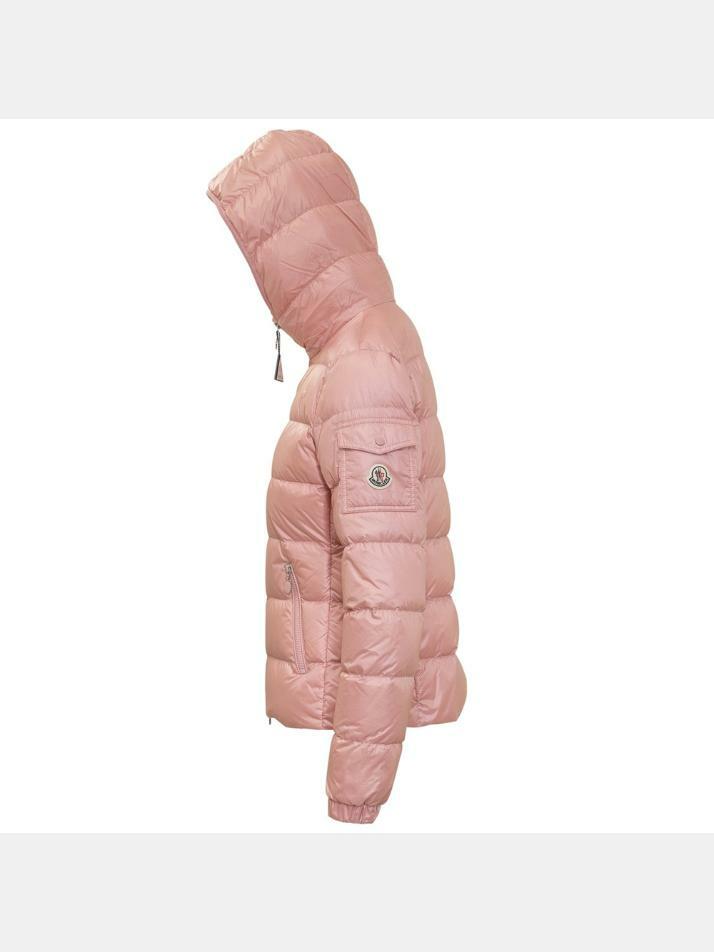 [몽클레어] 24SS 글레스 로고 패치 후드 패딩 1A000 64 595ZZ 500