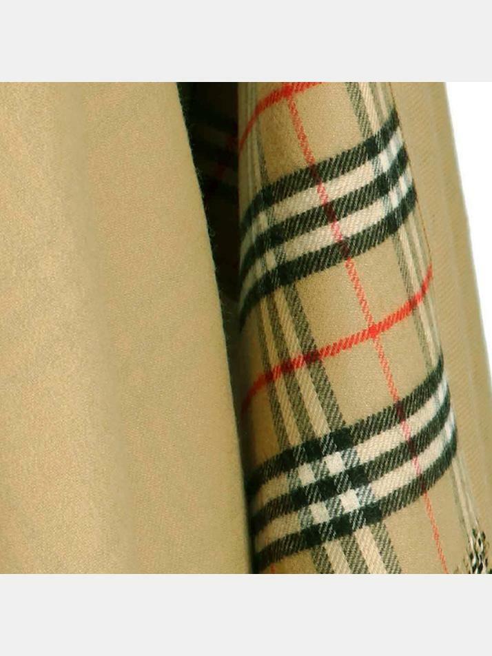 [버버리] 24SS 리버시블 체크 케이프 아카이브 베이지 8071673