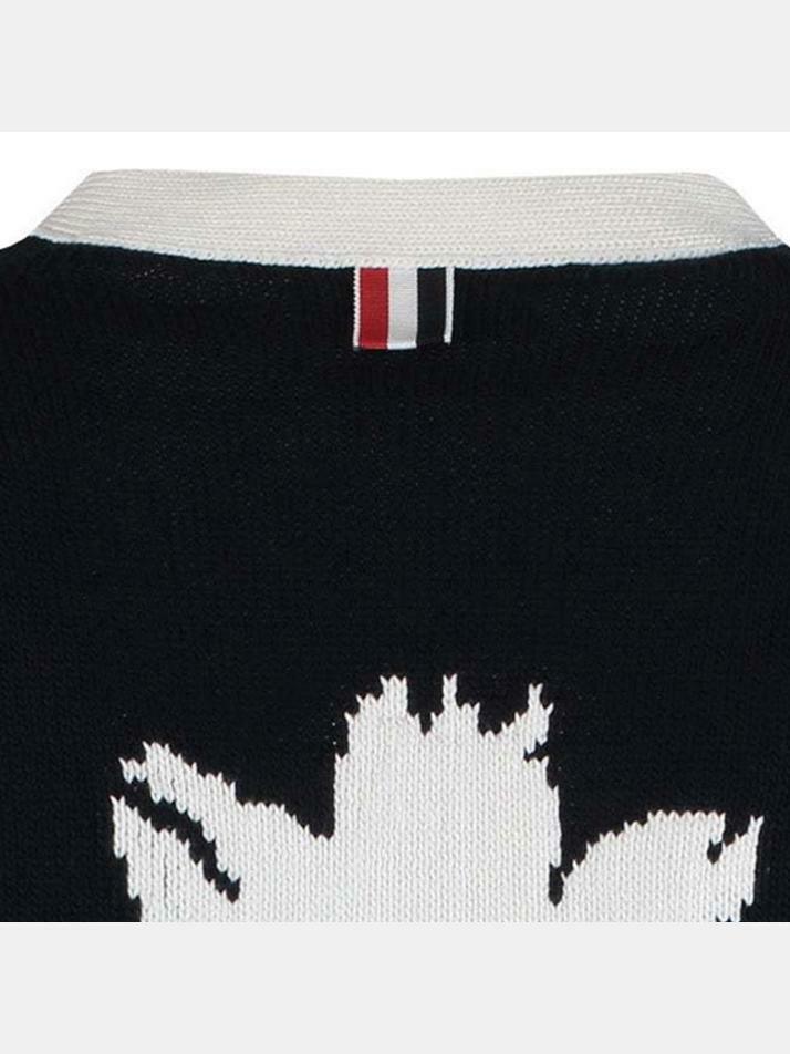 [톰브라운] 23FW 사선 완장 가디건 네이비 FKC486A Y3017 415