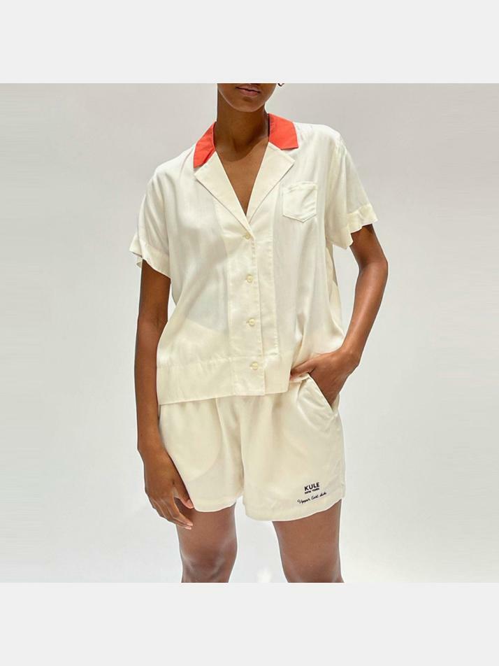 [큘] 22FW 더 레이네 숏팬츠 크림 WS32S4 CREAM
