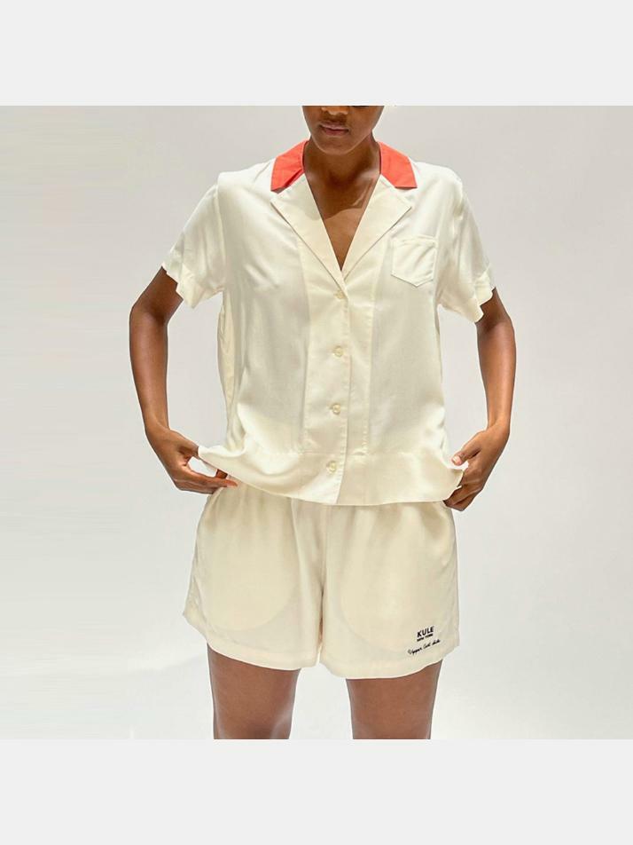 [큘] 22FW 더 레이네 숏팬츠 크림 WS32S4 CREAM