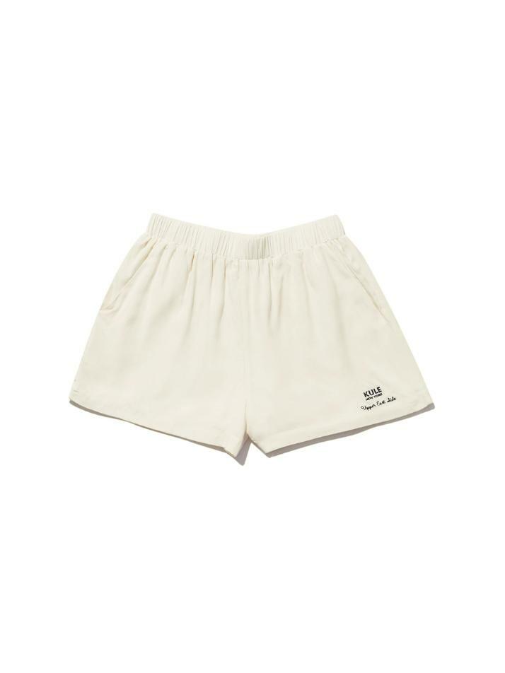 [큘] 22FW 더 레이네 숏팬츠 크림 WS32S4 CREAM