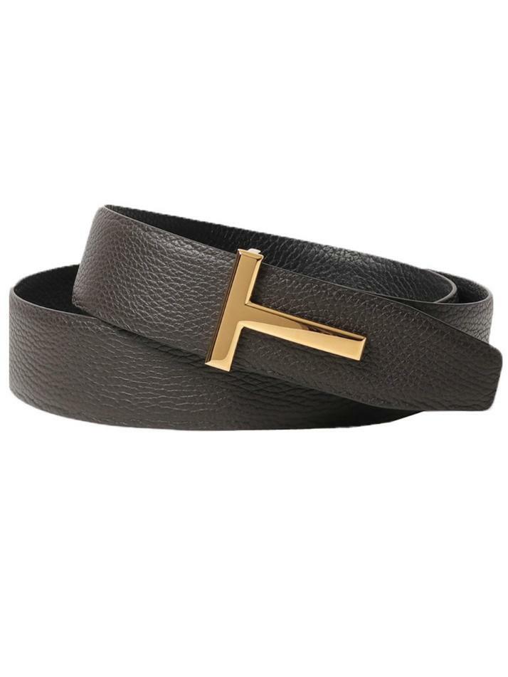 [톰포드] 24SS 금장 T 로고 버클 양면벨트 TB178T LCL050 C7906