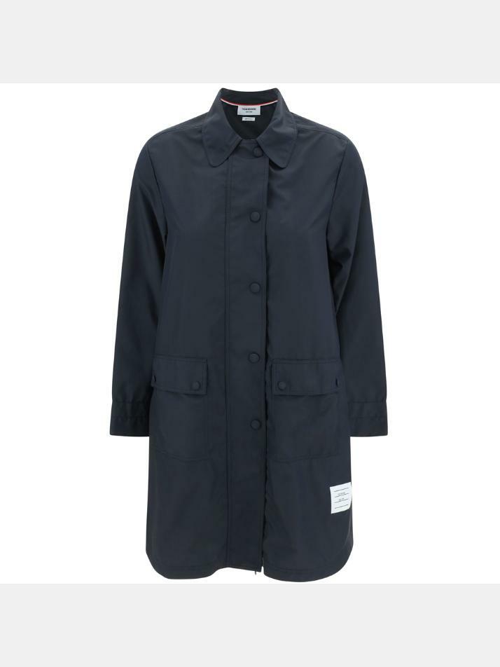 [톰브라운] 23FW 밀리터리 립스탑 오버 코트 FJT285A F0197 415