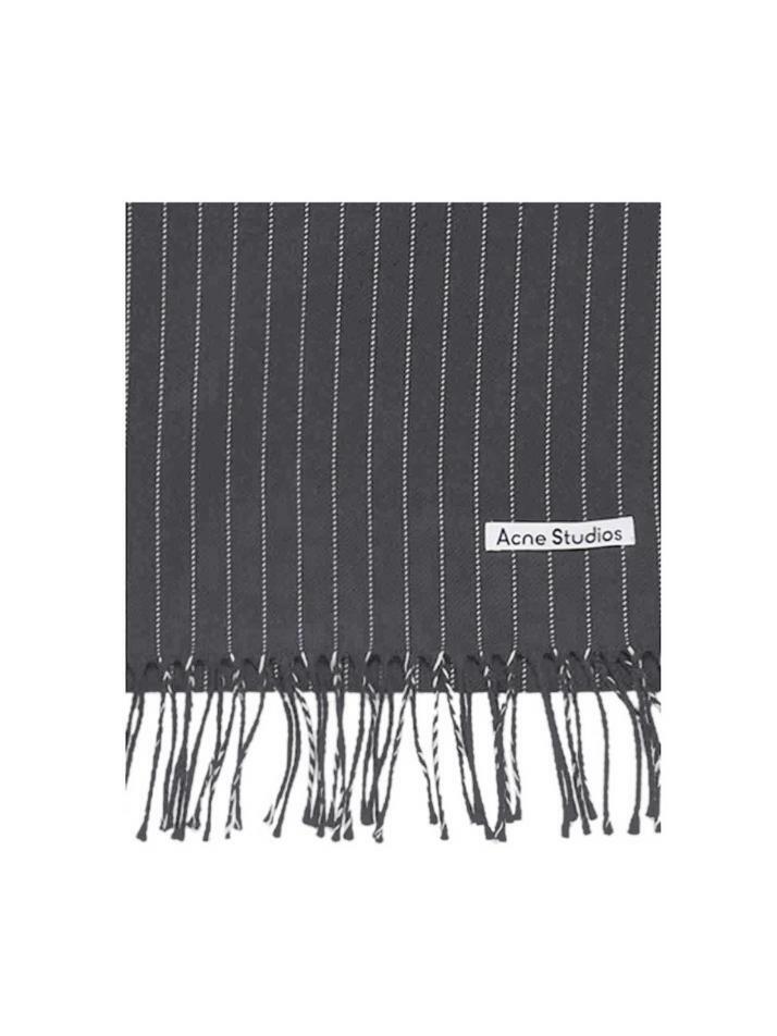 [아크네스튜디오] 23SS 스티치 스트라이프 울 머플러 CA0124 902