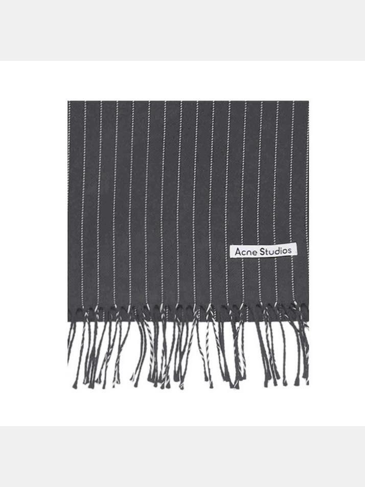 [아크네스튜디오] 23SS 스티치 스트라이프 울 머플러 CA0124 902