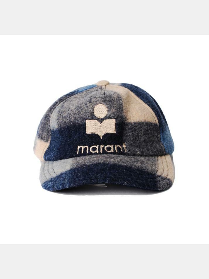 [이자벨마랑] 12주년 타이론 울 캡모자 블루 CQ0028 22P018J 30BU