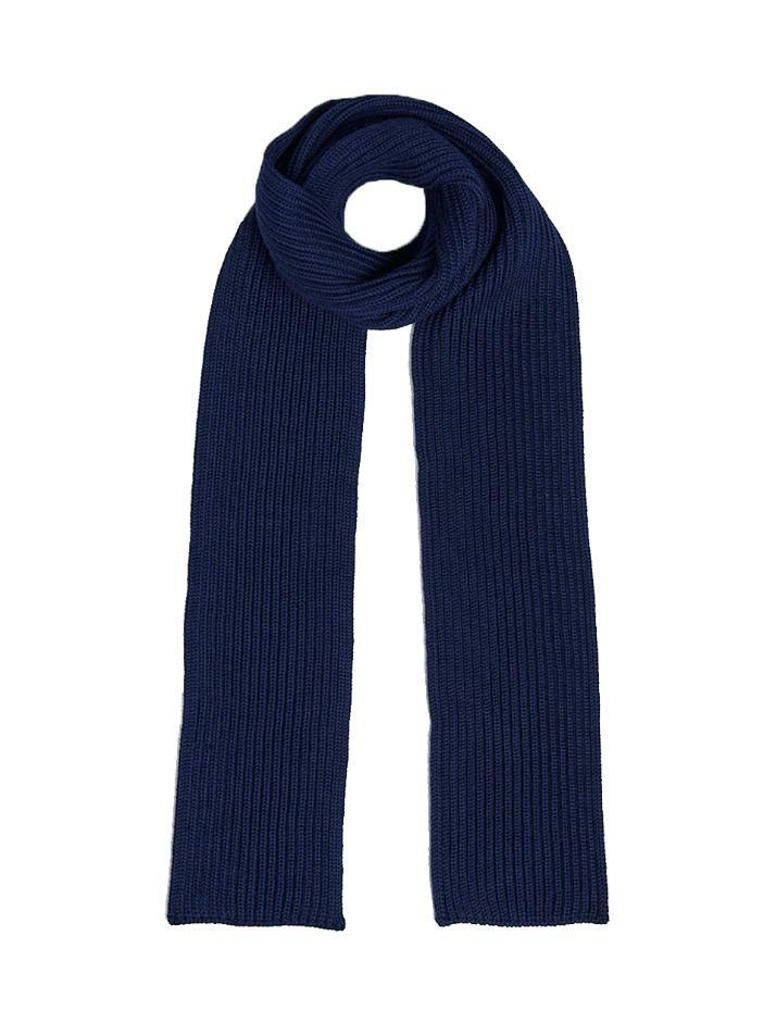 [안데르센 안데르센] 23FW 골지 울 머플러 로얄 블루 SCARF ROYAL BLUE