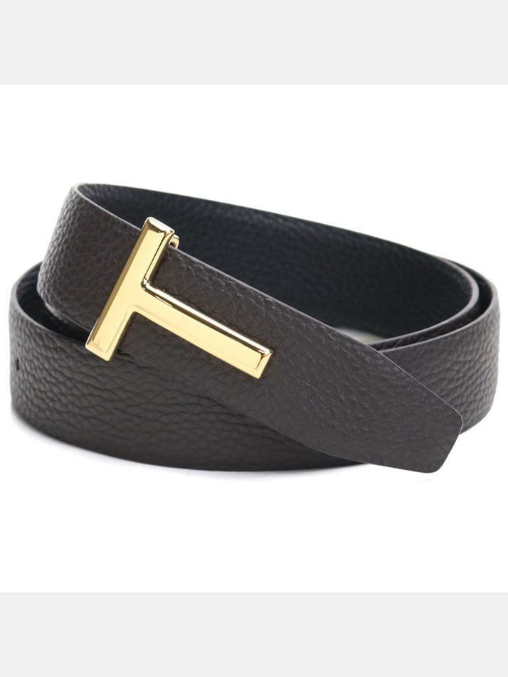 [톰포드] 24SS 금장 T 로고 버클 양면벨트 TB224T LCL050 C7906