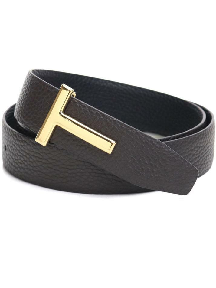 [톰포드] 24SS 금장 T 로고 버클 양면벨트 TB224T LCL050 C7906