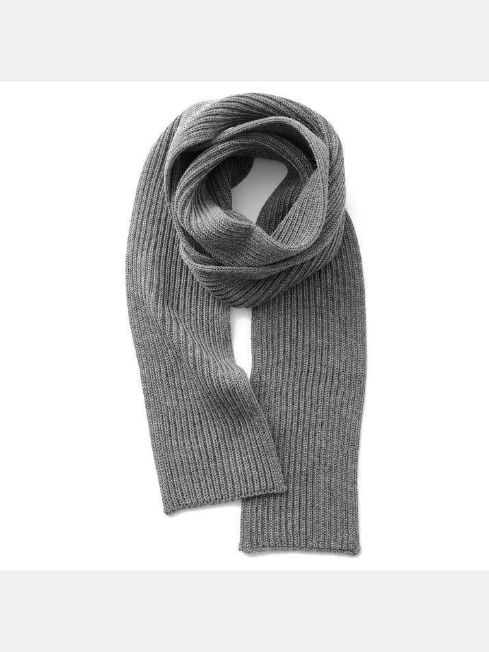 [안데르센 안데르센] 23FW 골지 울 숏 머플러 그레이 SHORT SCARF GREY