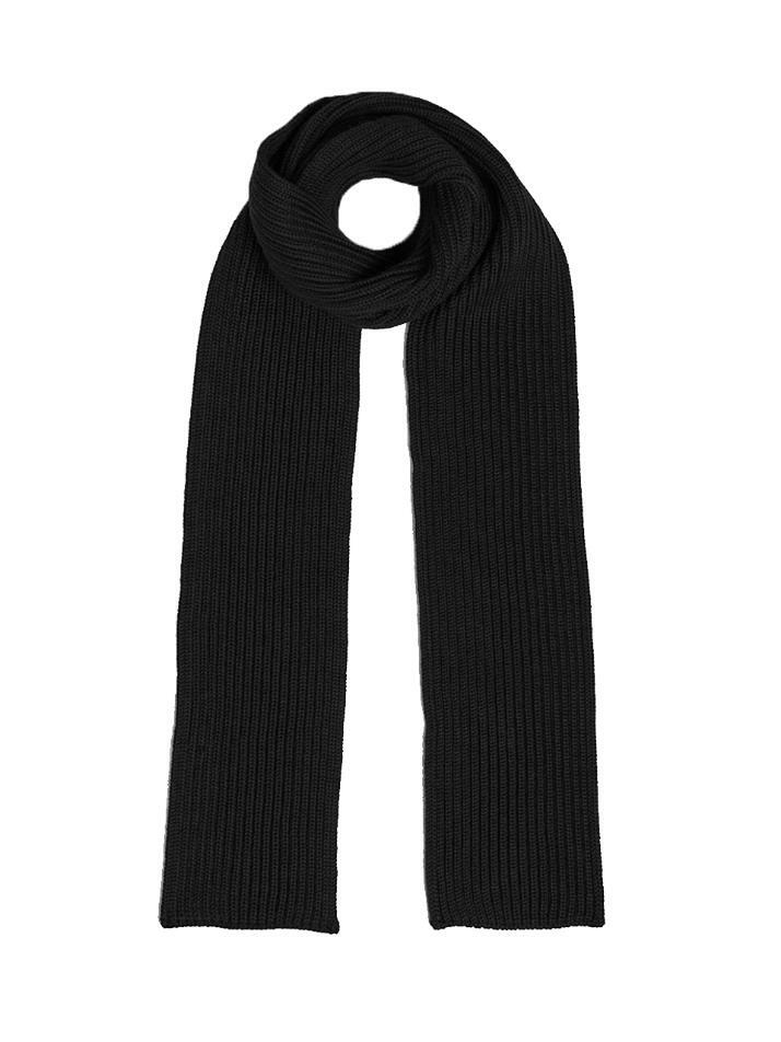 [안데르센 안데르센] 23FW 골지 울 머플러 블랙 SCARF BLACK