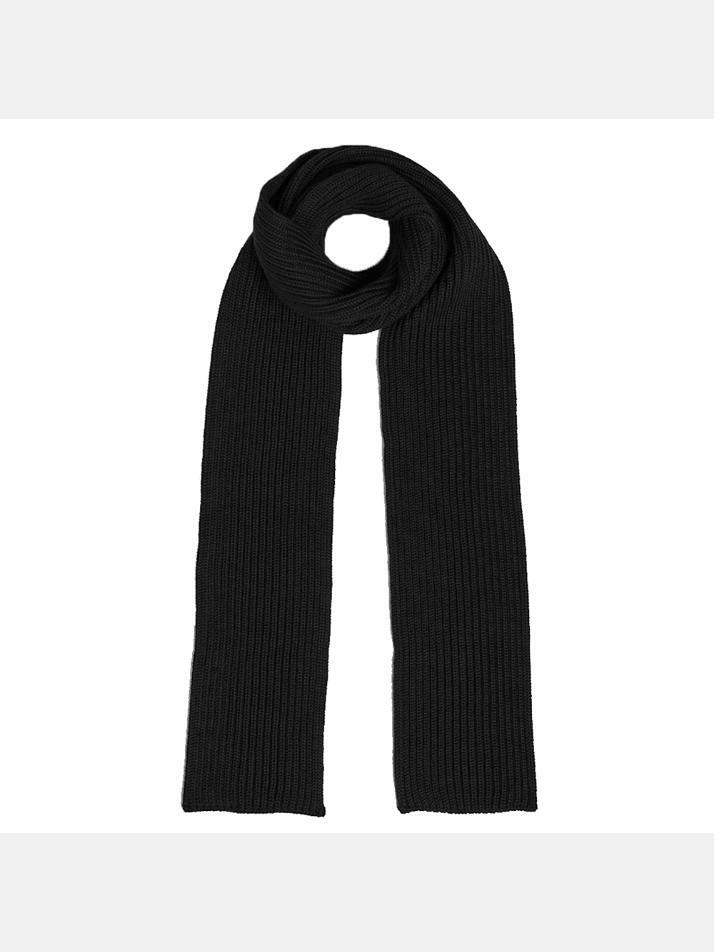 [안데르센 안데르센] 23FW 골지 울 머플러 블랙 SCARF BLACK