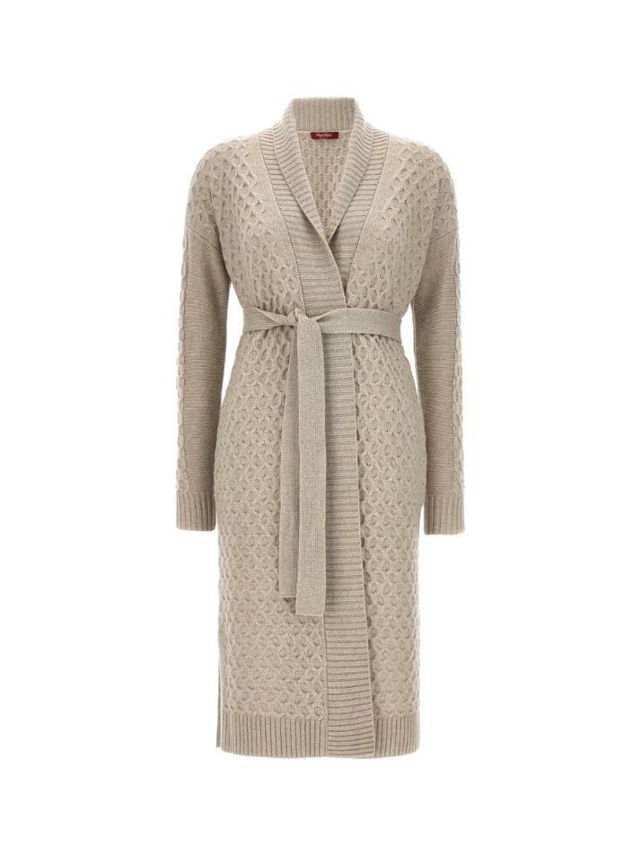 [막스마라] 23FW OREL 벨티드 롱 가디건 2363160133 004