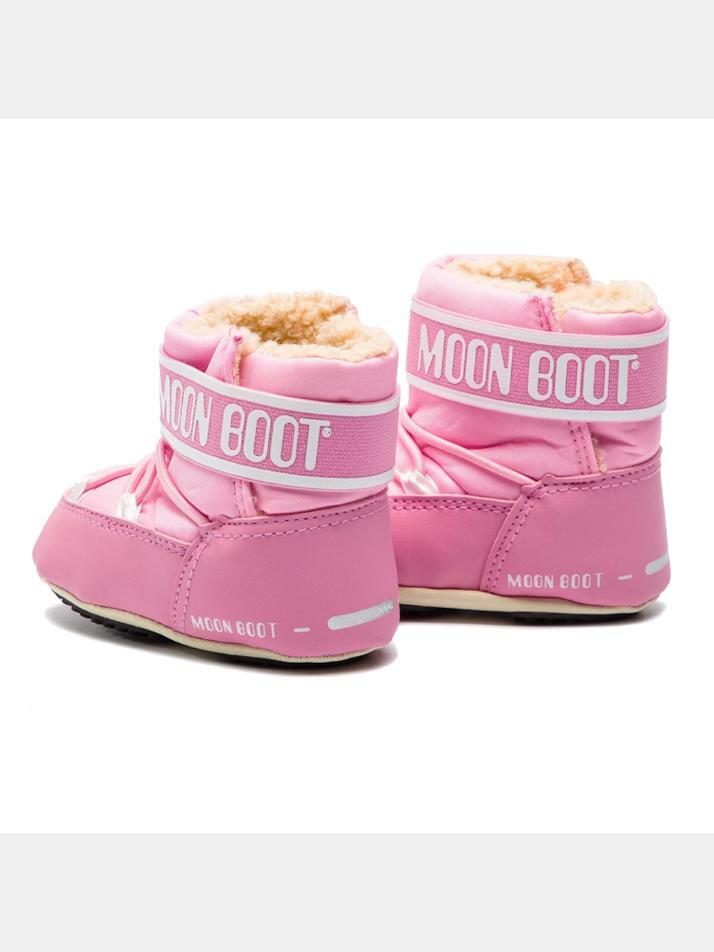 [문부츠] 23FW 키즈 로고 스노우 부츠 라이트핑크 34010200 004
