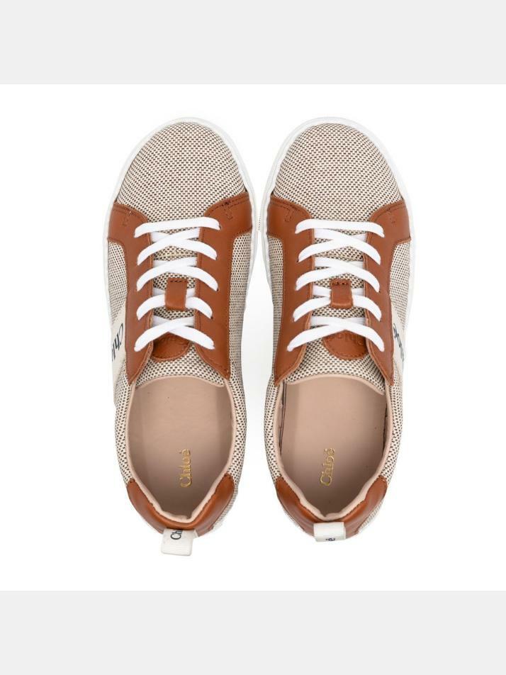 [끌로에] 22FW 키즈 로고 레이스업 스니커즈 C19163 370