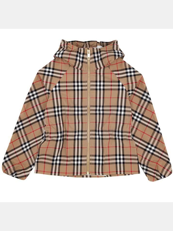 [버버리] 23SS 키즈 빈티지 체크 후드 자켓 8061736