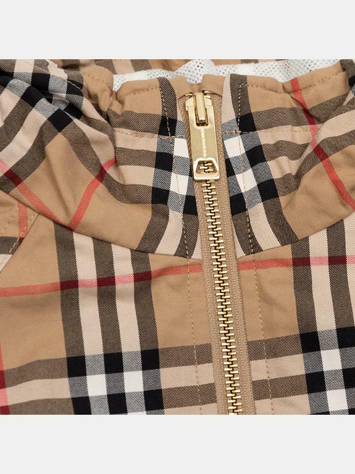 [버버리] 23SS 키즈 빈티지 체크 후드 자켓 8061736
