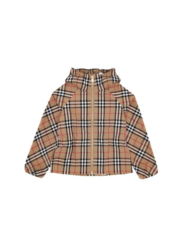 [버버리] 23SS 키즈 빈티지 체크 후드 자켓 8061736