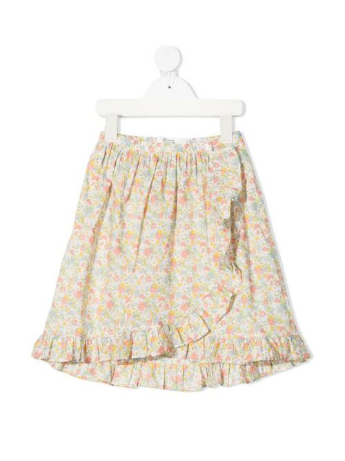 [봉쁘앙] 21SS 키즈 플로럴 러플 스커트 S01GSKWO1101 522C