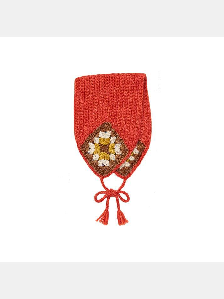 [미샤앤퍼프] 24FW 키즈 크로셰 헤드워머 레드 MP155052 694